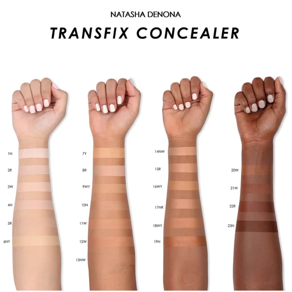 Natasha Denona Transfix Matte Concealer 6ml (Various Shades) 4 Natasha Denona Transfix Matte Concealer 6ml (Various Shades) - Image 2