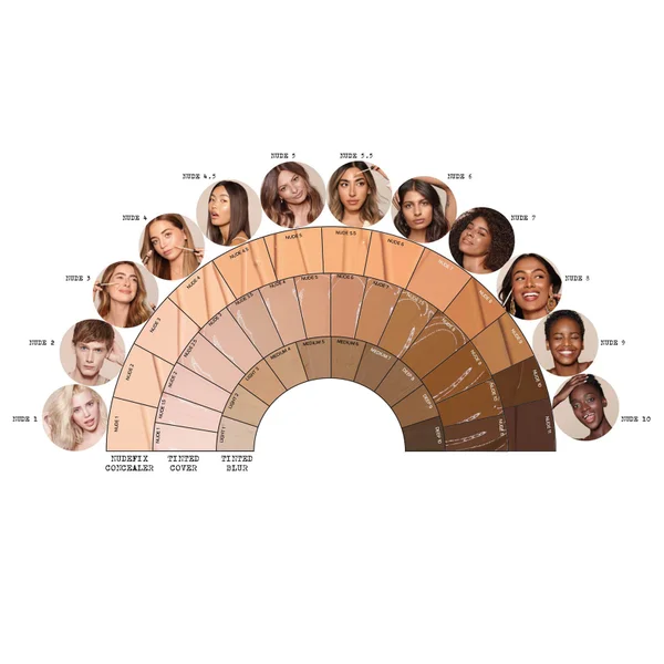 NUDESTIX Nudefix Cream Concealer 10ml (Various Shades) 5 NUDESTIX Nudefix Cream Concealer 10ml (Various Shades) - Image 3