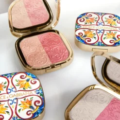 Dolce & Gabbana Dolce&Gabbana Solar Glow Illuminating Duo - Peach Blossom 2 -Fashion Cosmetics Store 12779644 2824887556318911