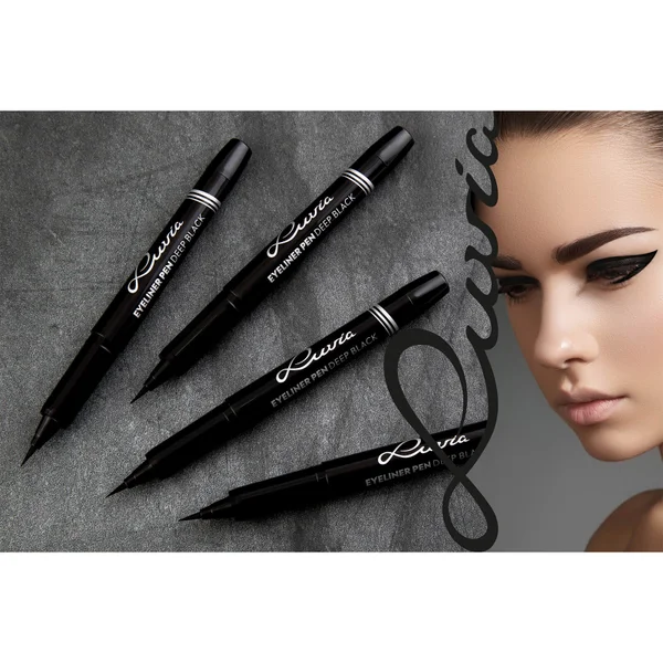 Luvia Eyeliner Pen - Deep Black 1ml 6 Luvia Eyeliner Pen - Deep Black 1ml - Image 4