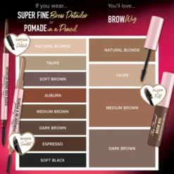 Too Faced Brow Wig Brush On Hair Fluffy Brow Gel 5.5ml (Various Shades) -Fashion Cosmetics Store 13033636 1354884747498198