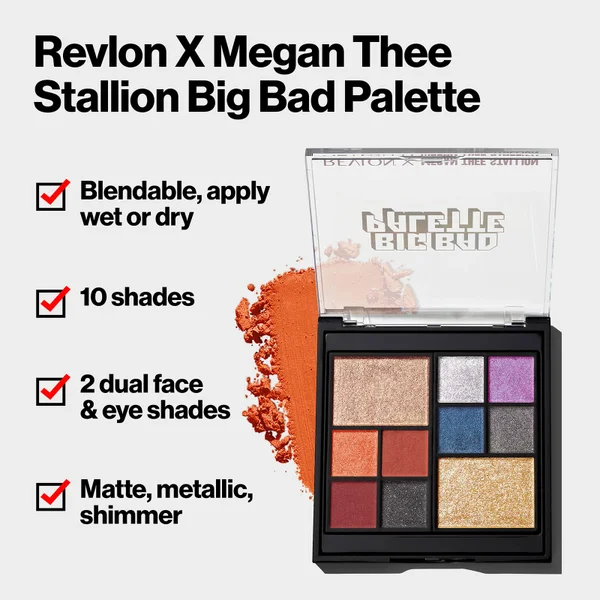 Revlon X Megan Thee Stallion Big Bad Palette 5 Revlon X Megan Thee Stallion Big Bad Palette - Image 3