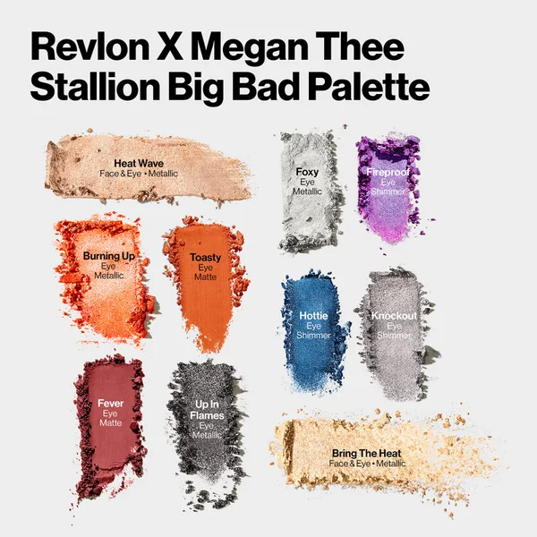 Revlon X Megan Thee Stallion Big Bad Palette 6 Revlon X Megan Thee Stallion Big Bad Palette - Image 4