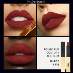 Yves Saint Laurent Rouge Pur Couture The Slim Lipstick - 416 -Fashion Cosmetics Store 13183144 2134900279701702