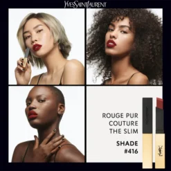 Yves Saint Laurent Rouge Pur Couture The Slim Lipstick - 416 -Fashion Cosmetics Store 13183144 4534900279563957