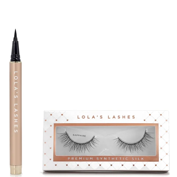 Lola's Lashes Sapphire Flick And Stick Eyelash Kit 3 Lola's Lashes Sapphire Flick And Stick Eyelash Kit