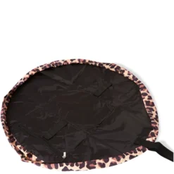 The Flat Lay Co. Drawstring Bag - Leopard Print -Fashion Cosmetics Store 13308328 1435045688403887