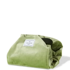 The Flat Lay Co. Drawstring Bag - Sage Green Velvet -Fashion Cosmetics Store 13308332 1045045689150905