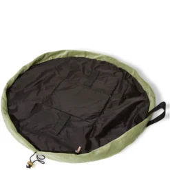 The Flat Lay Co. Drawstring Bag - Sage Green Velvet -Fashion Cosmetics Store 13308332 1835045689262946