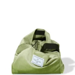 The Flat Lay Co. Drawstring Bag - Sage Green Velvet -Fashion Cosmetics Store 13308332 2505045689192545