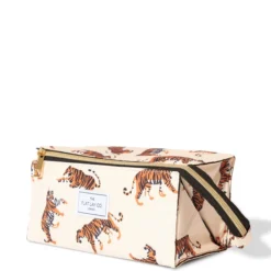 The Flat Lay Co. Open Flat Box Bag - Beige Tigers -Fashion Cosmetics Store 13308341 6915045690719776