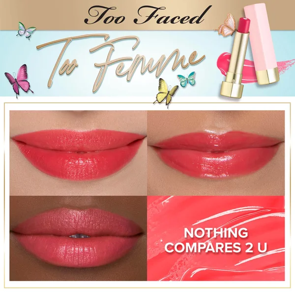 Too Faced Too Femme Heart Core Lipstick - Nothing Compares 2 U 6 Too Faced Too Femme Heart Core Lipstick - Nothing Compares 2 U - Image 4
