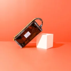 The Flat Lay Co. Open Flat Makeup Jelly Box Bag - Black Tropical 11 The Flat Lay Co. Open Flat Makeup Jelly Box Bag - Black Tropical -Fashion Cosmetics Store 13834089 1124964326305801