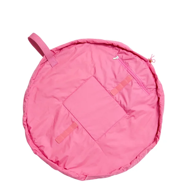 The Flat Lay Co. Open Flat Makeup Bag - Pink Leather Monochrome 4 The Flat Lay Co. Open Flat Makeup Bag - Pink Leather Monochrome - Image 2