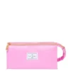 The Flat Lay Co. Open Flat Makeup Box Bag - Pink Leather Monochrome 1 The Flat Lay Co. Open Flat Makeup Box Bag - Pink Leather Monochrome -Fashion Cosmetics Store 13834097 6744982479015302