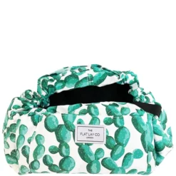 The Flat Lay Co. Open Flat Makeup Bag - Cacti -Fashion Cosmetics Store 13834140 6864973683891011