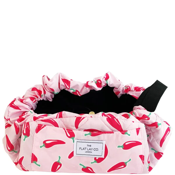 The Flat Lay Co. Open Flat Makeup Bag - Chillies 4 The Flat Lay Co. Open Flat Makeup Bag - Chillies - Image 2