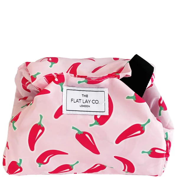 The Flat Lay Co. Open Flat Makeup Bag - Chillies 3 The Flat Lay Co. Open Flat Makeup Bag - Chillies