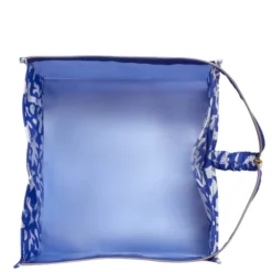 The Flat Lay Co. Open Flat Frosted Jelly Box Bag - Groovy Blue 12 The Flat Lay Co. Open Flat Frosted Jelly Box Bag - Groovy Blue -Fashion Cosmetics Store 14017829 1015022421415217