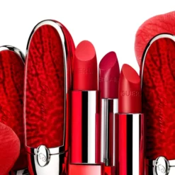 GUERLAIN Rouge G Luxurious Velvet 16H Wear High-Pigmentation Velvet Matte Lipstick - Red Ballerina 3.5g -Fashion Cosmetics Store 14204043 1915011035927237