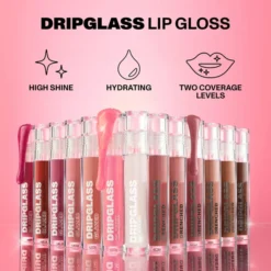 Morphe Dripglass Glazed High Shine Lip Gloss 3.8ml (Various Shades) -Fashion Cosmetics Store 14767082 1415067190989348
