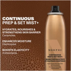 Morphe Continuous Prep And Set Mist+ 79.4g -Fashion Cosmetics Store 14767099 1365062596934377
