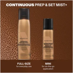 Morphe Mini Continuous Prep And Set Mist+ 36.8g -Fashion Cosmetics Store 14767100 7855062597115376